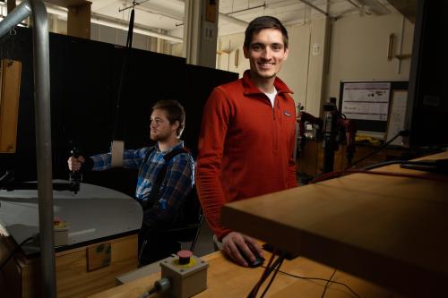 “I observed assistive technologies — developed by scientists and engineers my friends and I never met — which liberated us. My dream has always been to be one of those engineers.” Hermus says.